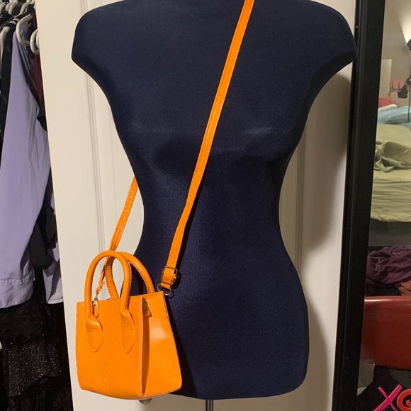 Orange Micro Purse Crossbody - Picture 2 of 6